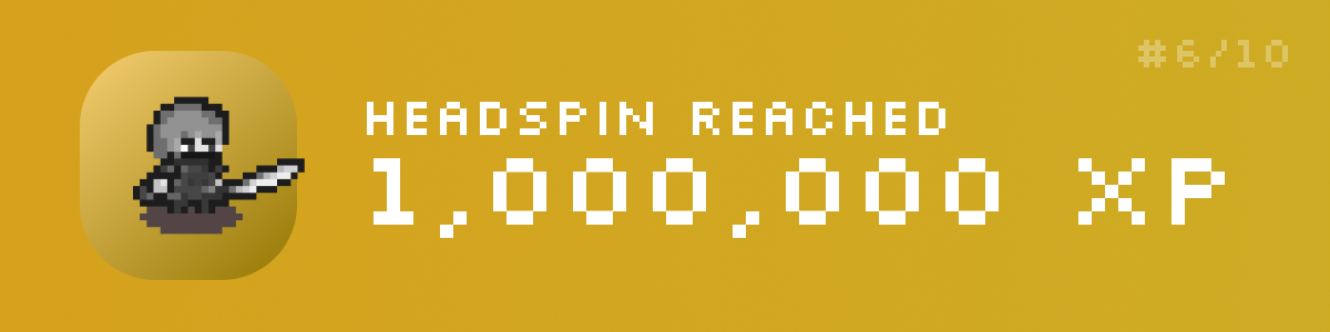 Headspin Reaches 1 Million XP in SideQuest banner