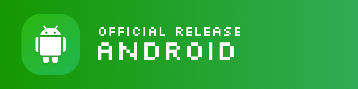 Android Official Release banner