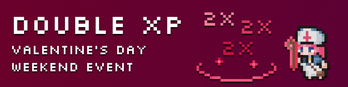 Valentine's Double XP Weekend banner